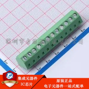1x12P 5.08mm 直插 排数:1 每排P数:12 DB127S-5.08-12P-GN-S 插
