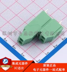 5.08mm 排数:2 每排P数:2 直插 1721728 插件,P=5.08mm 螺钉式接