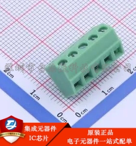 3.81mm 1x5P 排数:1 每排P数:5 直插 KF127S-3.81-5P 插件,P=3.81