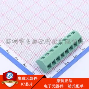 5mm 1x8P 排数:1 每排P数:8 直插 KF127S-5.0-8P 插件,P=5mm 螺钉