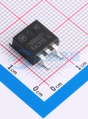 线性稳压器(LDO) MC7808BD2TG D2PAK onsemi(安森美) 电子元器件