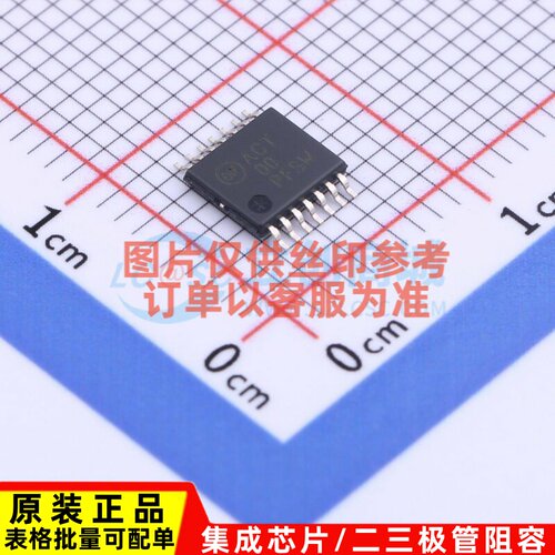 逻辑门 74ACT00MTCX TSSOP-14 onsemi(安森美) 电子元件原装正品