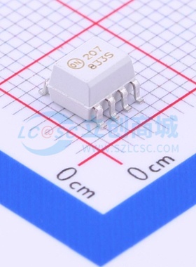 晶体管输出光耦 MOC207R2M SO-8 onsemi(安森美) 电子元器件配单