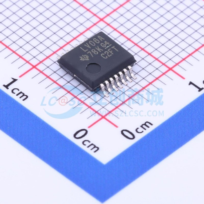 反相器 SN74LV06ADBR SSOP-14 TI/德州 电子元器件配单原装正品