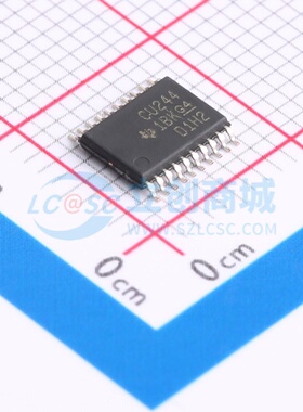 信号开关/编解码器/多路复用器 SN74CBT3244PWR TSSOP-20 TI/德州