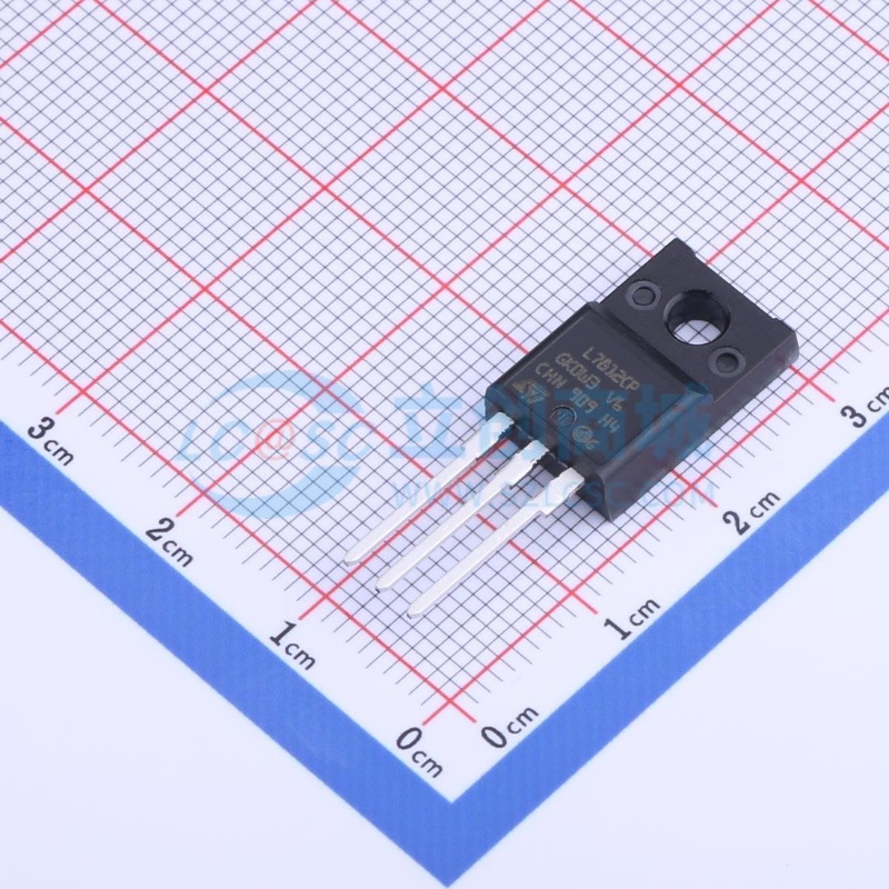 线性稳压器(LDO) L7812CP TO-220F 意法半导体芯片 电子元件配单