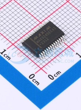 RS232芯片 MAX3245EEAI+T SSOP-28 MAXIM(美信) 电子元件原装正品