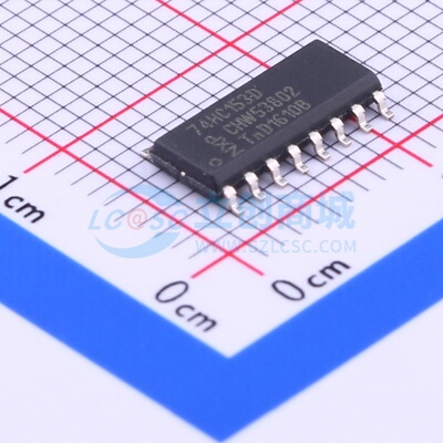 信号开关/编解码器/多路复用器 74HC153D,653 SOIC-16 Nexperia(