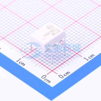 可控硅输出光耦 MOC3011M DIP-6 onsemi(安森美) 电子元器件配单