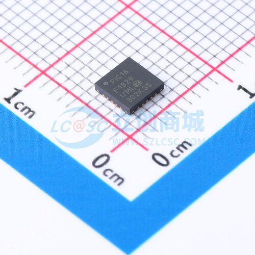 单片机(MCU/MPU/SOC) PIC16F1829-I/ML QFN-20 MICROCHIP(美国微