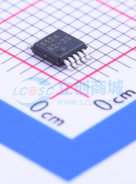 延迟线 DS1124U-25+ MSOP-10 MAXIM(美信) 电子元件配单原装正品