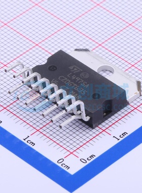 DC-DC电源芯片 L4975A Multiwatt-15 意法半导体芯片 电子元器件