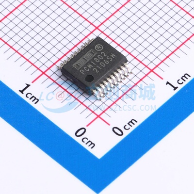 ADC/DAC芯片 PCM1802DBR SSOP-20 TI/德州 电子元件配单原装正品