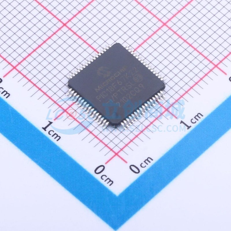 单片机(MCU/MPU/SOC) PIC18F67K22-I/PTRSL TQFP-64 MICROCHIP(美