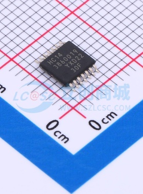 反相器 74HC14PW-Q100.118 TSSOP-14 Nexperia(安世) 电子元器件