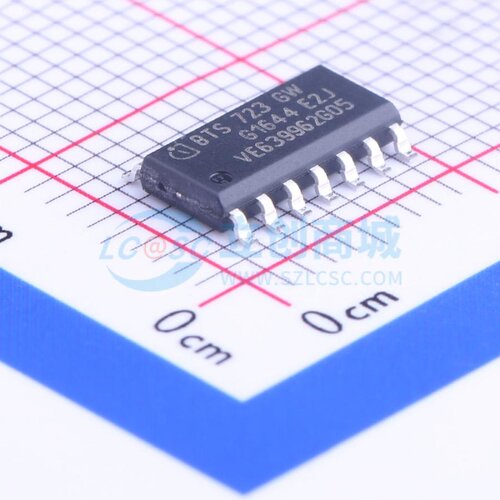 功率电子开关 BTS723GW SOIC-14 Infineon(英飞凌) 电子元件配单
