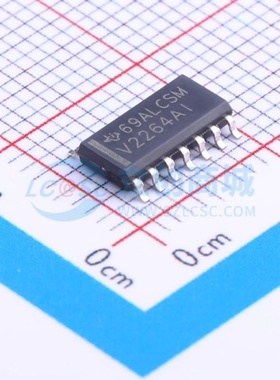 运算放大器 TLV2264AIDR SOIC-14 TI/德州 电子元件配单原装正品