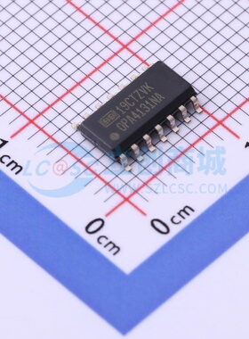 FET输入运放 OPA4131NAG4 SOIC-14 TI/德州 电子元件配单原装正品