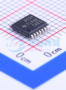 反相器 SN74AC04PWR TSSOP-14 TI/德州 电子元器件配单原装正品