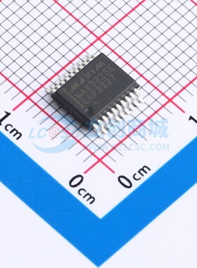 RS232芯片 MAX3225EEAP SSOP-20 MAXIM(美信) 电子元器件原装正品