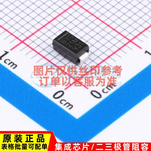 雪崩二极管 BYG21M-E3/TR DO-214AC VISHAY(威世) 电子元器件配单