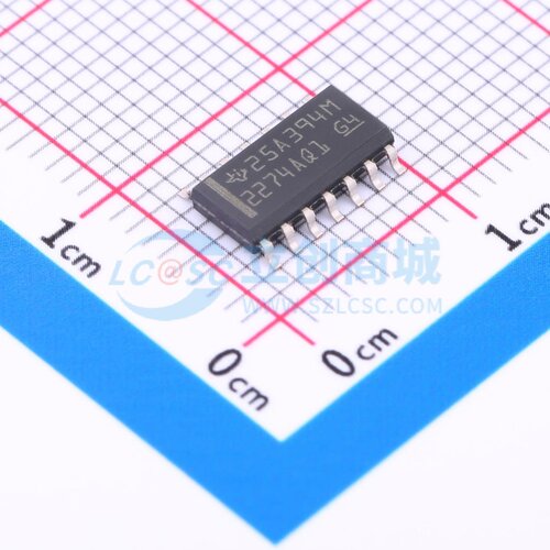 运算放大器 TLC2274AQDRQ1 SOIC-14 TI/德州 电子元器件原装正品