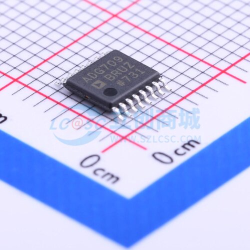 模拟开关/多路复用器 ADG709BRUZ-REEL7 TSSOP-16 ADI(亚德诺)