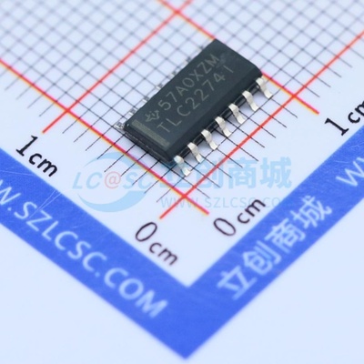 运算放大器 TLC2274IDR SOIC-14 TI/德州 电子元器件配单原装正品