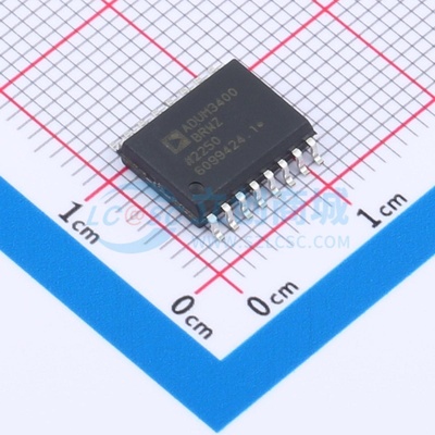 数字隔离器 ADUM3400BRWZ SOIC-16 ADI(亚德诺) 电子元件原装正品