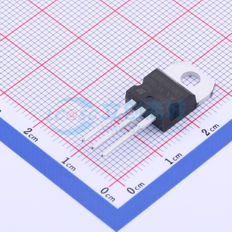 肖特基二极管 STPS60150CT TO-220AB ST(意法半导体) 电子元器件