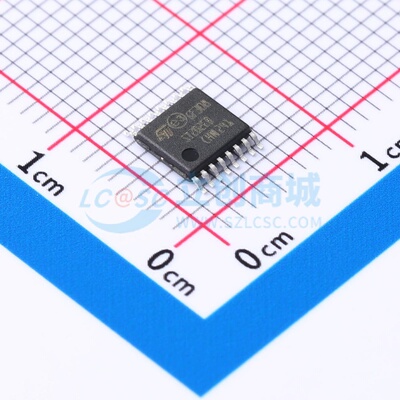 RS232芯片 ST202EBTR TSSOP-16 意法半导体芯片 电子元件原装正品