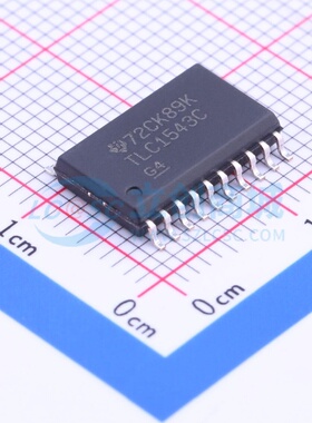 模数转换芯片ADC TLC1543CDWR SOIC-20 TI/德州 电子元件原装正品