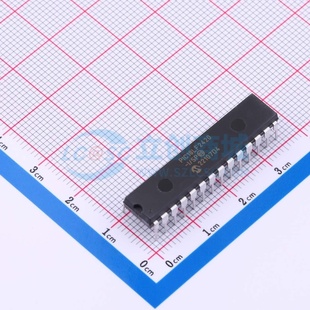美国 MPU MICROCHIP SPDIP PIC18LF2420 SOC MCU 单片机