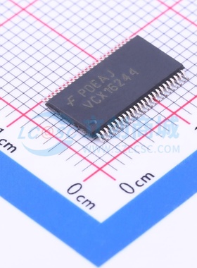 缓冲器/驱动器/收发器 74VCX16244MTDX TSSOP-48-6.2mm onsemi(安