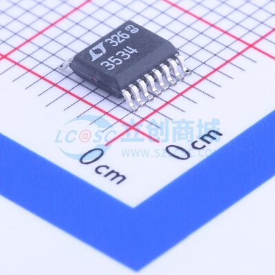 DC-DC电源芯片 LTC3534EGN#PBF SSOP-16 ADI(亚德诺) 电子元器件