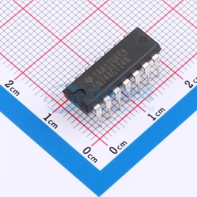反相器 SN74ACT14N PDIP-14 TI/德州 电子元器件配单原装正品