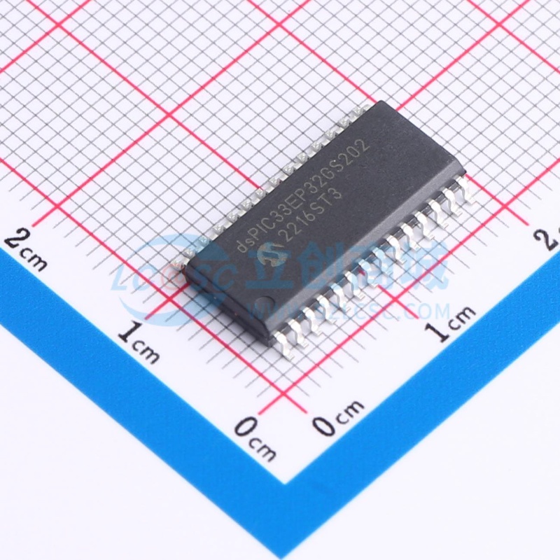 数字信号处理器(DSP/DSC) dsPIC33EP32GS202-I/SO SOIC-28 MICROC