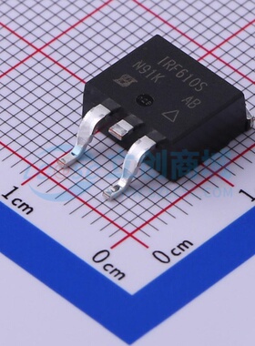 场效应管(MOSFET) IRF610STRLPBF D2PAK VISHAY(威世) 电子元器件