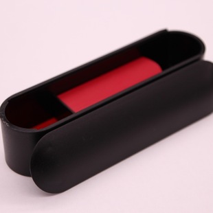 印章盒方章人名姓名章盒子私章印鉴盒财务法人章盒翻盖自带印泥台