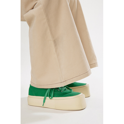 CONPShoes方形橡皮帆布鞋