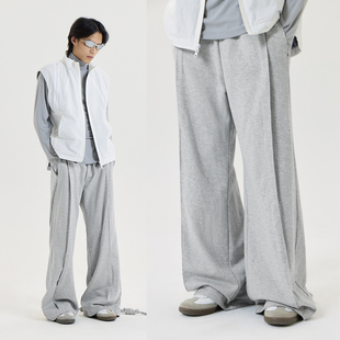 CONP 23SS Knotted Pleated Sweatpants 绳结褶皱卫裤