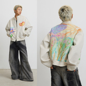 23AW Graffiti Forest CONP Jacket 涂鸦森林夹克