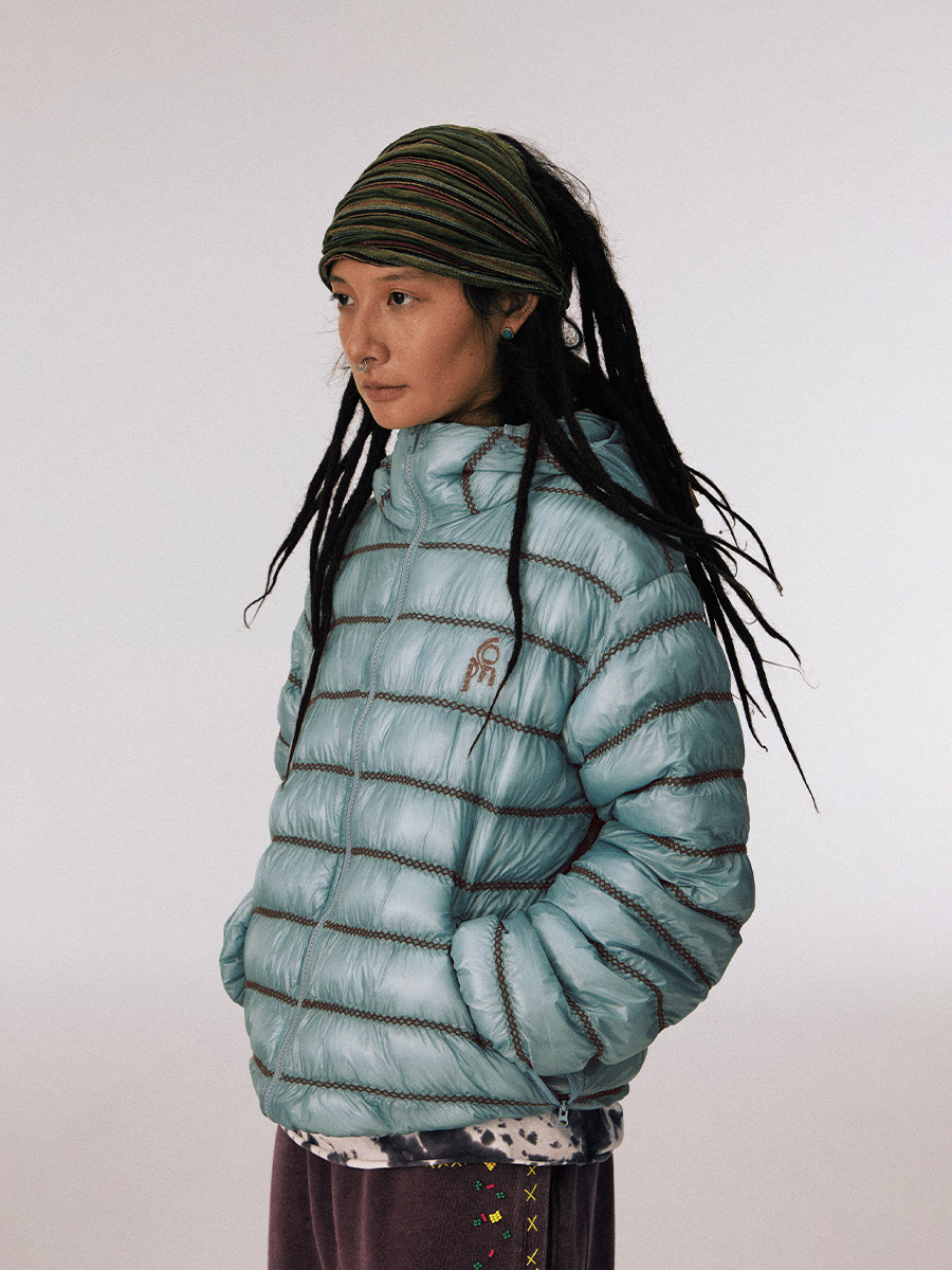 thumbnail for CONP 25AW Transparent Snow Mountain Chain Outdoor Padded Clothing