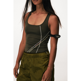 CONP 曲线交织螺纹运动背心 25SS