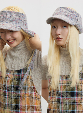 CONP 23AW  Mashup Knitting Hat 杂色针织 发带款飞行帽