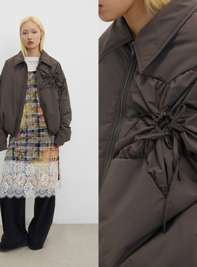 CONP 23AW Zip-up Padded Jacket 星型浮雕夹棉外套