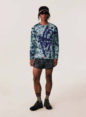 CONP 25AW 涂鸦logo扎染T恤