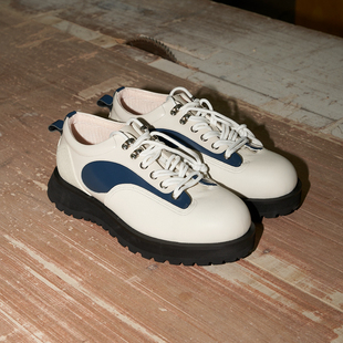 “CONP”&“OKCENTER的鞋” 联名款 C.C.A攀登鞋 蓝白