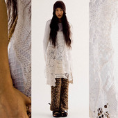 CONP 22AW 城市流浪者流浪蕾丝拼接定制吊带裙搭配