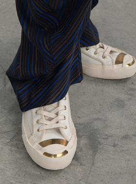 CONP 21SS Gilded Jack Purcell 镀金金属开口笑